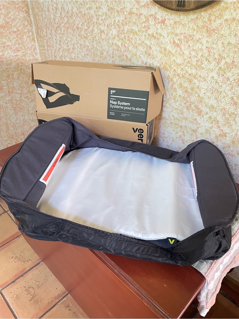 Veer Nap System Portable Nap Bed - Black